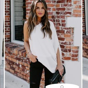 Vici one shoulder blouse